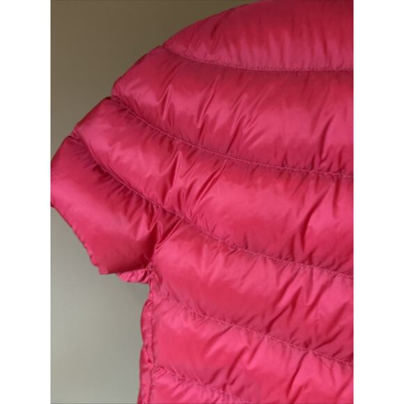 Martha Stewart Puffer Jacket Vest Women Sz 1X RED Down zip Short Sleeve New - Picture 8 of 14